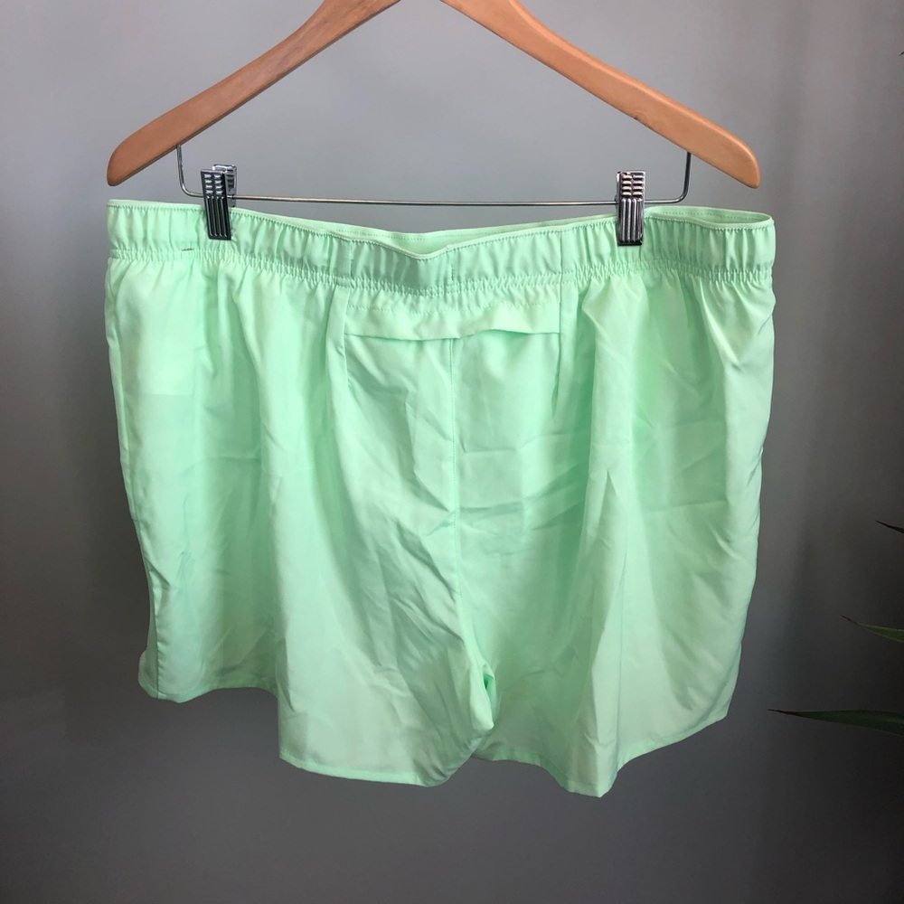 Nike Mint Green Running Shorts - Picture 2 of 7